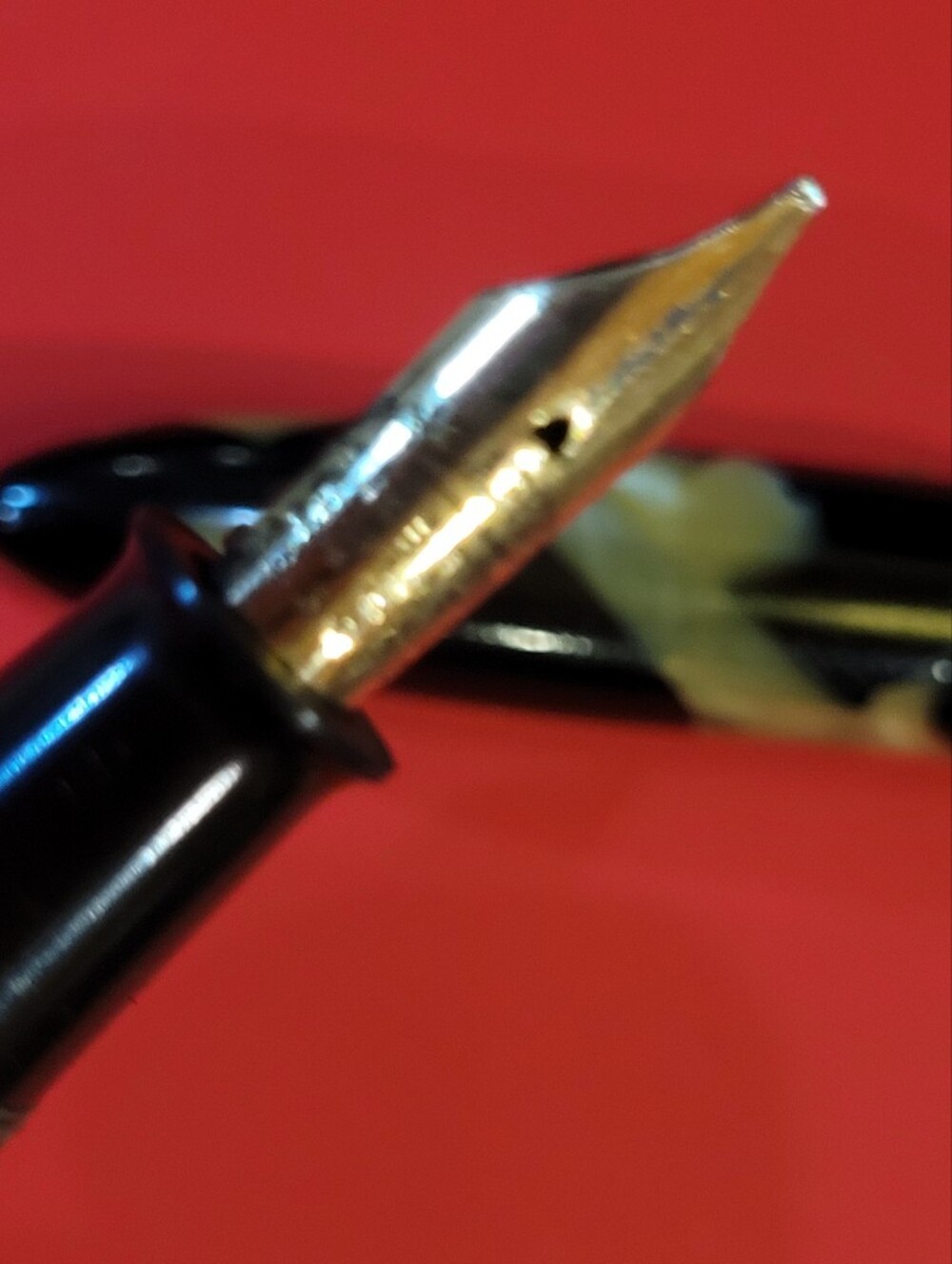 Vintage Sheaffer White Dot Balance Fountain Pen Marble Swirl Cira 1935 - Picture 5 of 8